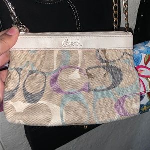 Coach vintage wristlet